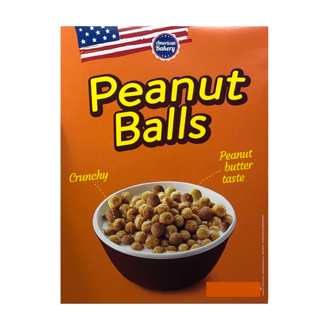 American Bakery Ontbijtgranen Peanut Balls - 164 Gram