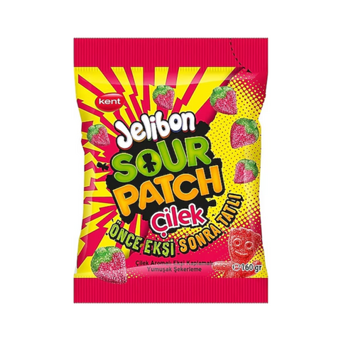 Sour patch Aardbei - 160 Gram