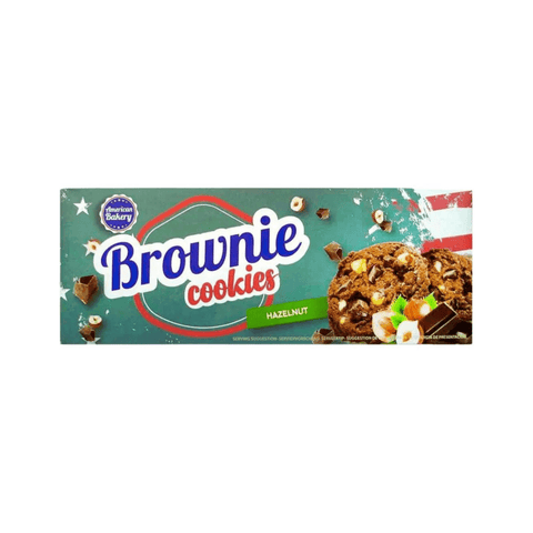 American Bakery Brownie cookies Hazelnoot  - 106 Gram