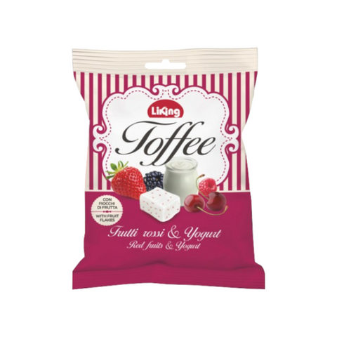Liking toffees rood fruit - 130 Gram