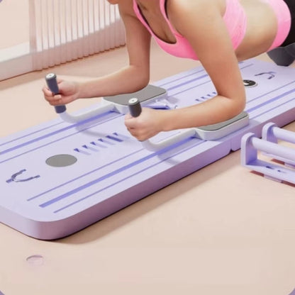 Multifunctional Abdominal Exercise Board Foldable Push-Up Board Pilates Board Body Shaping Machine Home Fitness Equipment