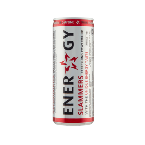 Slammers energydrank 250 ml (incl statiegeld)