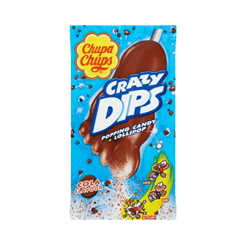 Chupa chups crazy dips cola - 1 Stuk