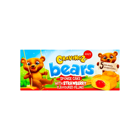 Cravingz Bears aardbei - 5 Stuks