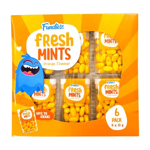 Fresh Mints Orange - 6 Stuks