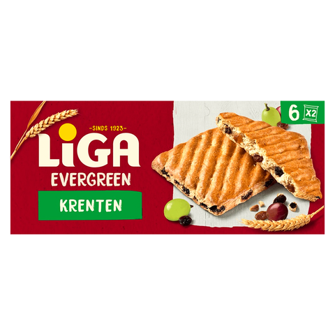 Liga evergreen - 6 x 2 Stuks