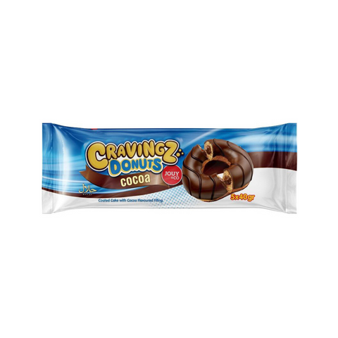 Cravingz Donuts Cocoa - 5 Stuks