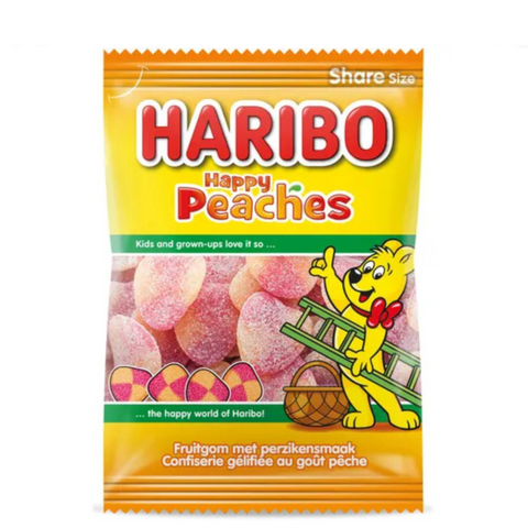 Haribo Happy Peaches - 185 Gram