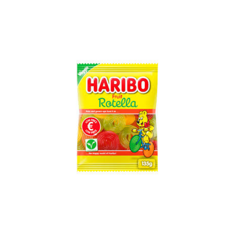 Haribo Fruit Rotella - 135 Gram
